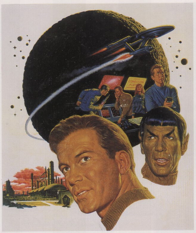 Star Trek poster original art by James Bama