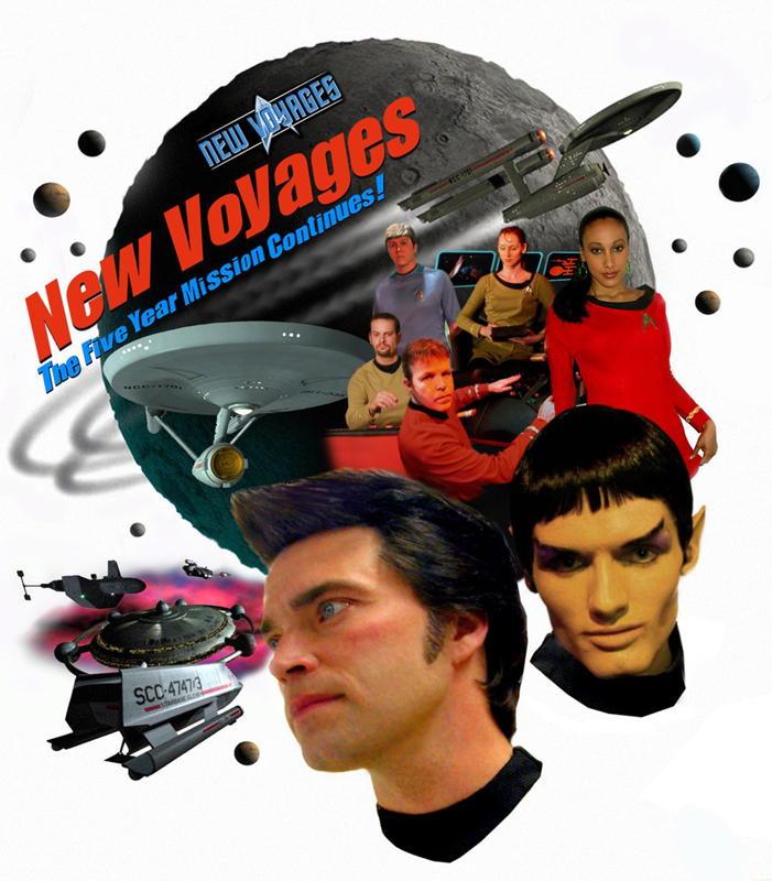 Star Trek: New Voyages Bama homage poster