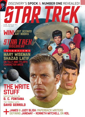 Star Trek Magazine Bama homage cover