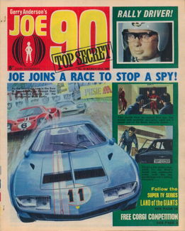Joe 90 Top Secret #10, 22 Mar 1969
