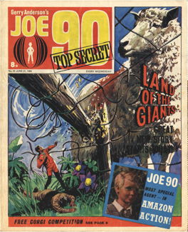 Joe 90 Top Secret #23, 21 Jun 1969