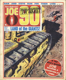 Joe 90 Top Secret #25, 5 Jul 1969