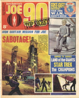 Joe 90 Top Secret #3, 1 Feb 1969