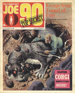 Joe 90 Top Secret #33, 30 Aug 1969