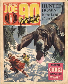 Joe 90 Top Secret #34, 6 Sep 1969
