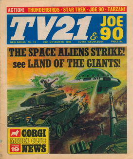 TV21 & Joe 90 #10, 29 Nov 1969