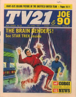 TV21 & Joe 90 #28, 4 Apr 1970