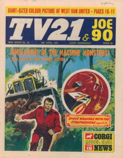 TV21 & Joe 90 #30, 18 Apr 1970