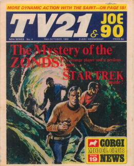 TV21 & Joe 90 #4, 18 Oct 1969