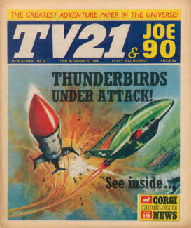 TV21 & Joe 90 #8, 15 Nov 1969