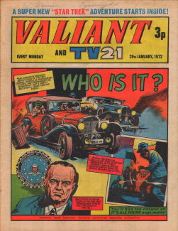 Valiant and TV21, 29 Jan 1972