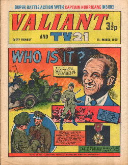Valiant and TV21, 11 Mar 1972