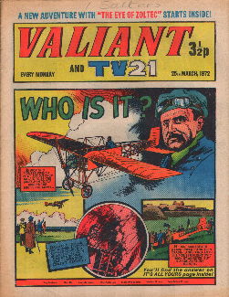 Valiant and TV21, 25 Mar 1972