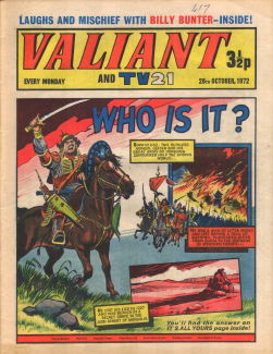 Valiant and TV21, 28 Oct 1972
