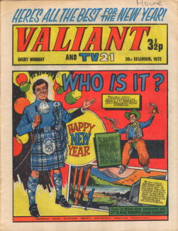 Valiant and TV21, 30 Dec 1972