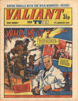 Valiant and TV21, 17 Feb 1973