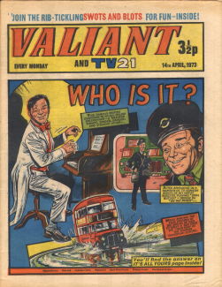 Valiant and TV21, 14 Apr 1973