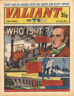 Valiant and TV21, 28 Jul 1973
