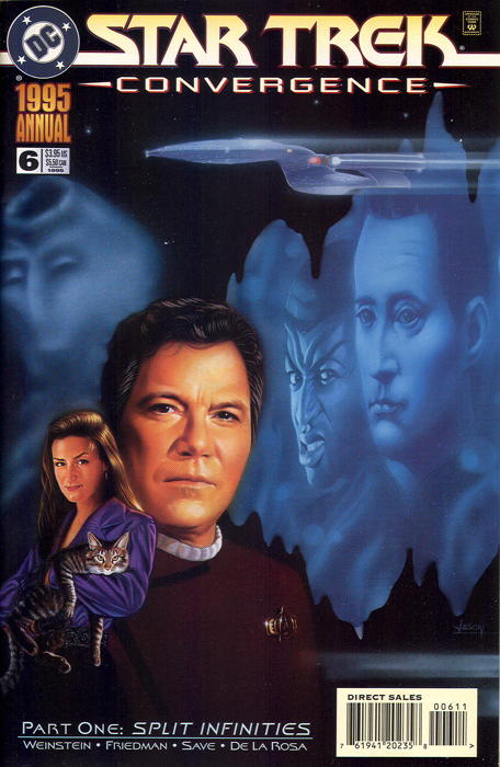DC Comics: TOS and TNG Annual #6 cover diptych