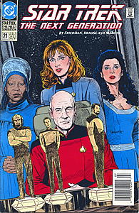 Star Trek: The Next Generation #21 Newsstand