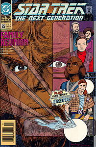 Star Trek: The Next Generation #25 Newsstand