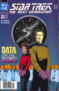 Star Trek: The Next Generation #55 Newsstand