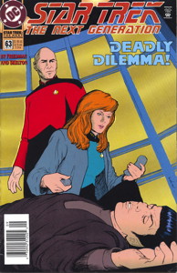 Star Trek: The Next Generation #63 Newsstand