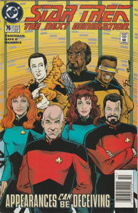 Star Trek: The Next Generation #76 Newsstand