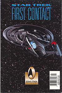 Marvel/Paramount Star Trek: First Contact Newsstand Back Cover