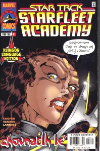 Marvel/Paramount Star Trek: Starfleet Academy #18 Klingon Edition Direct