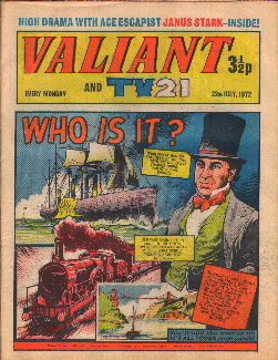 Valiant and TV21, 22 Jul 1972